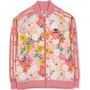 Limited Edition Adidas Her Studio London Floral Girls Jacket Pink